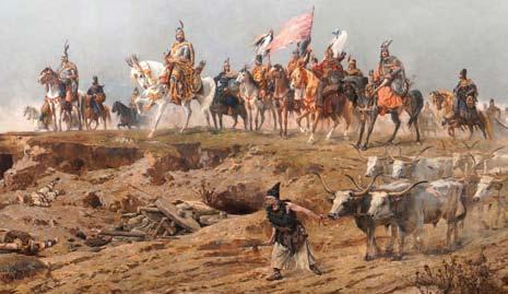 A magyar történelem ezen korszakáról a Csodaszarvas legendája szól. A honfoglalás Árpád fejedelem Az Árpád-ház névadó fejedelme valószínűleg 850 körül születhetett, Álmos vezér fiaként.