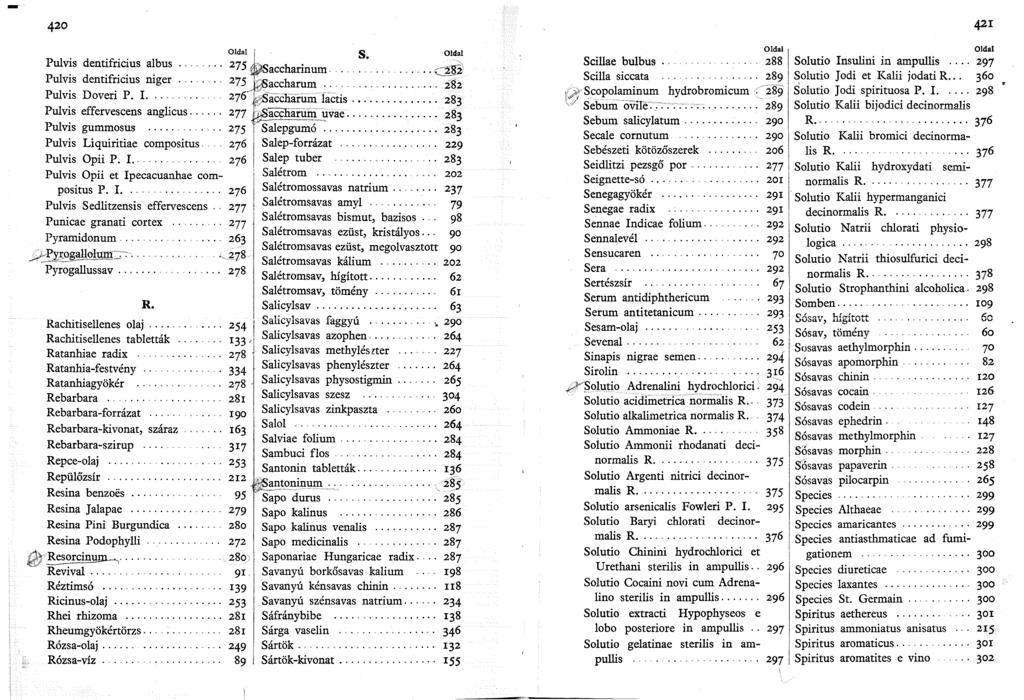 -- 420 Pulvis dentifricius albus... ~ ;~;,accharinum. S... ~ Pulvis dentifricius niger 275 - acc h arum............ 282 Pulvis Doveri P. I............. 276 - ;>/U é~a cc.lia rum lact IS.