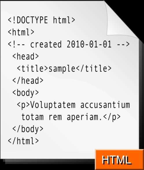 2. Használt programozási nyelvek és rendszerek bemutatása 2.1. HTML 2 A web szabványos xml alapú leíró nyelve. Jelenleg az 1. ábra Forrás: wikipedia.