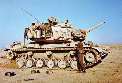 Tanulmányok 17. ábra. M60 A1 harckocsi az Öböl háborúban Az 1972-es tavaszi offenzíva során a déli 20.