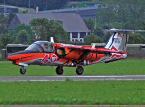 A SAAB 105C néven bemutatott makettet, négy-ötüléses pilótafülke, 11 m fesztávolságú szárnyak és nagyobb üzemanyagtartály jellemezte. A gépre azonban megrendelés nem érkezett.