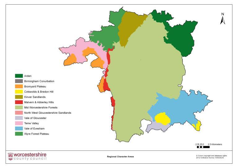 Eredmények A tájkarakter elemzés eredményeként megtörtént a tájkarakter területek(egységek) azonosítása, térképezése: a Regionális Karakter területek (Regional Character Areas), Tájegységek