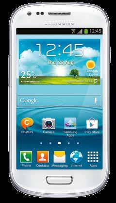 4 GB adattal és a legszéleskörűbb szolgáltatásokkal Galaxy S III Mini 4 990