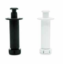 75-105 06784 130-160 mm Fekete SAME állítható szekrényláb clips 2 féle színben