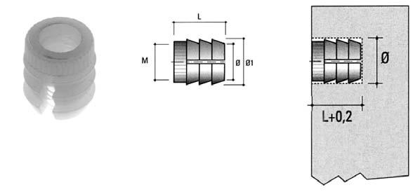 felület: horganyzott 00003310061 ø (mm) i (mm) L