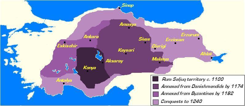 Az anatóliai szeldzsukok: 1077-1086: Szulejmán bég (Alp