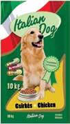 Ft/kg 329 Ft többféle, 12x100 g, 708 Ft/kg 849 Ft Italian Dog száraz
