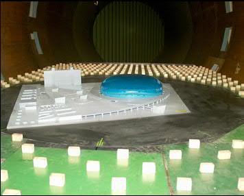 erline, at the dist ance of 302 mm from the model FRONT edge.