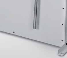 halítási szélesség 1250 mm Hajlítószög ütköző Rögzítőerő 6 tonna Méretek (H SZ M) 1500 410 390 mm Hajlító gerenda