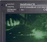 000 mp 4 érzékelő Carbon-desing VarioProtect XL W különösen alkalmas WIG-hegesztéshez ajánlott elektróda, MIG-MAG és WIG fokozatmentes DIN 9-13 Reakcióidő: 1/30.