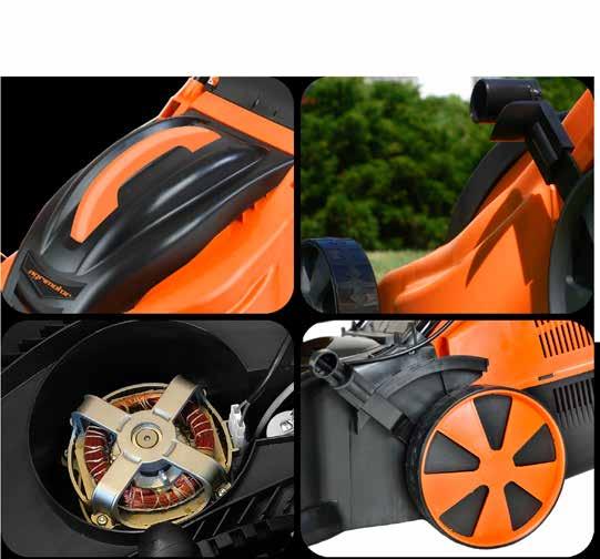 Lawn Mowers Indukciós motor / Induction engine Direkt meghajtás / Direct drive