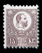 Gorove István Az 1871-ben megjelent, első Magyarországon gyártott postabélyeg grafikáját Uchrein