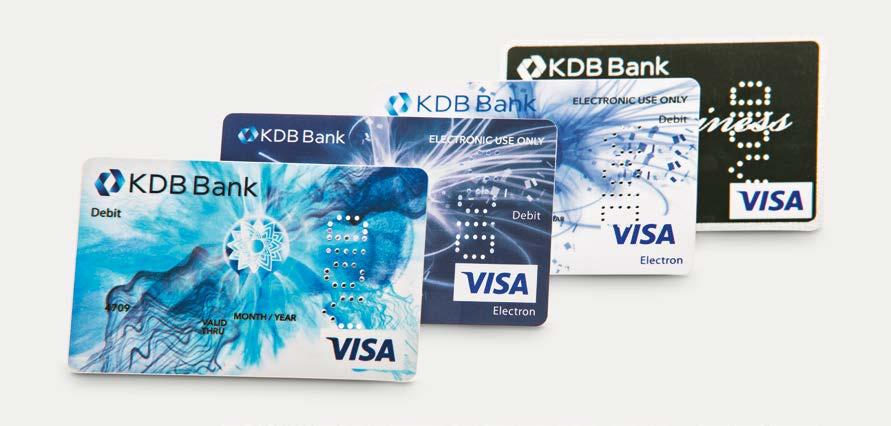 59 KDB-bankkártya Bankkártya Étkezési jegy Közlekedési jegy A Társaság széles körű szolgáltatást nyújt a fizetési megoldások területén.