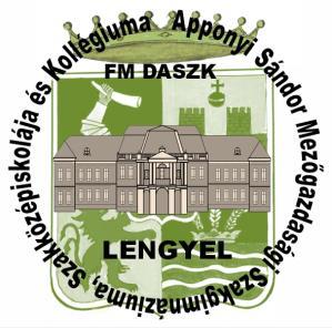 FM DASZK, Apponyi Sándor Mezőgazdasági Szakgimnáziuma, Szakközépiskolája és Kollégiuma OM azonosító: 036410 Cím: 7184 Lengyel, Petőfi u. 5. Telefon: 74/582-513 E-mail: apponyis@gmail.com Honlap: www.