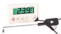 mérete: 20,2 x 20 x 16 mm, súly: 40 g. A kijelzés felbontása: 0,1ºC Pontosság: LT-101 ±0,5ºC (0...+50ºC) egyébként ±1,0ºC LT-102 ±0,5ºC (-20.