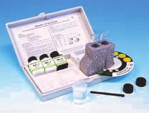Megnevezés Teszt szám Mérési tartomány 10 469 1006 alumínium 50 0,10-0,50 mg/l Al 3+ 80 463 1008 ammónium 3 50 + 0,2-3 mg/l NH 4 80 463 1010 ammónium 15 50 + 0,5-15 mg/l NH 4 80 463 1012 kalcium 100