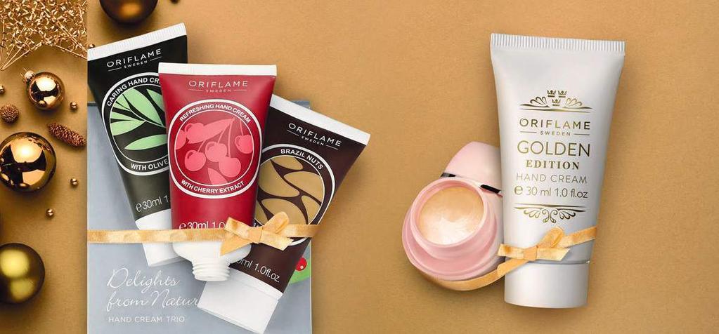 Last minute ajándékok Kézkrém trió egy szettben Három hidratáló kézkrém frissítő kivonatokkal és természetes aromákkal. Puhává teszik és megszépítik a kéz bőrét. Ajándéknak is tökéletes. 30 ml/db.