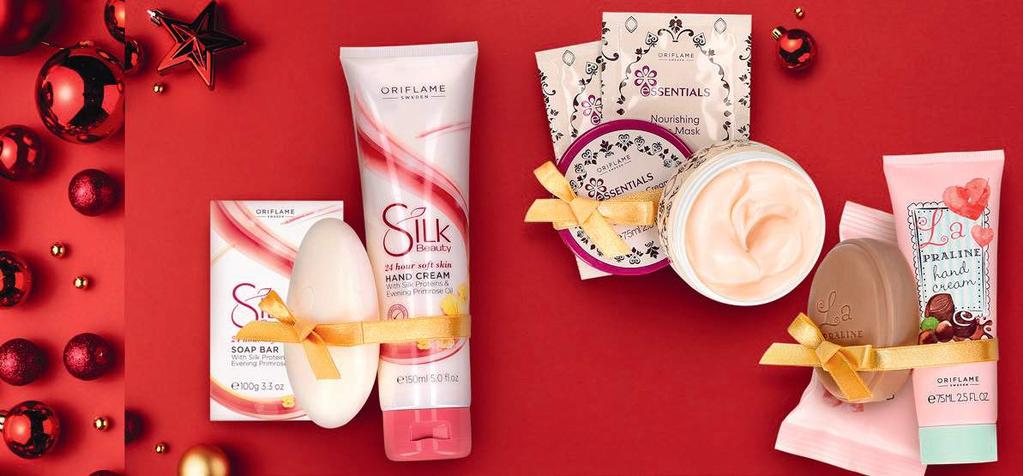 Last minute ajándékok Silk Beauty szett 999,- Szappan + kézkrém A szett rendelési kódja: 644918 Silk Beauty szappan 100 g 4,49/ g 31281 449,- Silk Beauty kézkrém 150 ml 9,33/ ml 31364 1399,- La