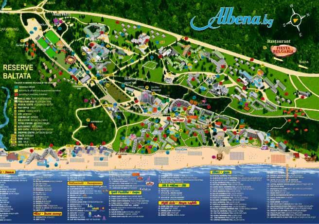 3,5 km hosszú gondozott kék zászlós strand, az aranyszínű homokos tengerpart, a lassan mélyülő tengerfenék, valamint a kellemes nyári hőmérséklet ideális fürdőhellyé varázsolják, ahol minden