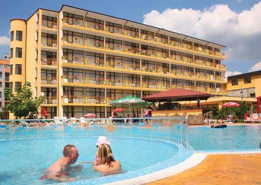 Hotel Trakia *** Központi elhelyezkedésű szálloda az üdülőközpontban, kb.