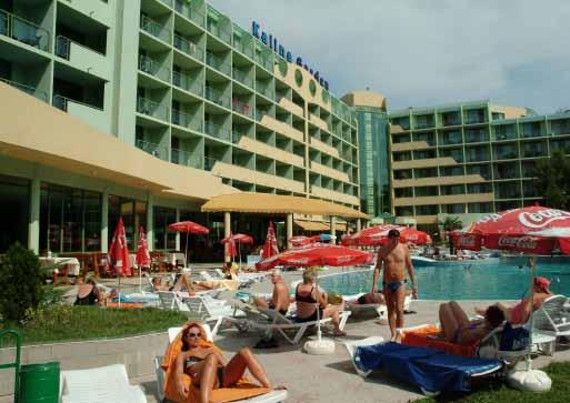 Hotel Colosseum**** A 2004-ben épült szálloda Napospart központjában, kb.
