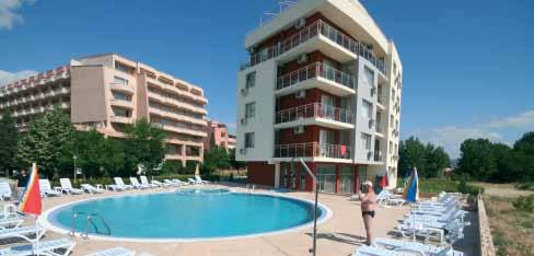 Aparthotel Ruby Robinson Tours besorolás:**** Robinson Kölyök Klub magyar nyelvű animáció A 2008-ban épült Aparthotel Ruby, Napospart déli,