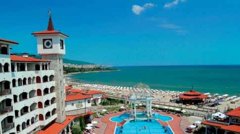 Royal Palace Helena Sands***** A szálloda Napospart csendesebb északi területén helyezkedik el, a