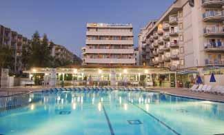 20 km-re Alanyától és kb. 98 km-re Antalya repülőterétől. 1990-ben épült, 90.000 m 2 -en, 2013-ben újították fel. Egy ötszintes, egy négyszintes, egy háromszintes épületből áll.