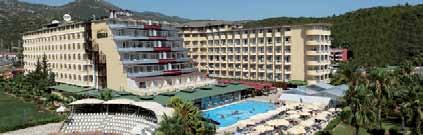 Gyermekes családoknak, az aktív pihenést kedvelőknek ajánljuk. Alanya központja dolmus busszal könnyen elérhető. BEACH CLUB DOGANAY ***** (Konakli) A szálloda kb.