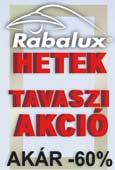 3 2017. március 10. Cambridge 8779 Vigo 8687 www.rabalux.hu Az akció érvényes: 2017.