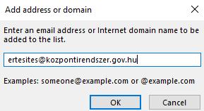 gombot, azon belül az Always move messages From... (Az üzenetek mindig legyenek áthelyezve innen) listatételt válasszuk ki, és válasszuk ki a célkönyvtárat.