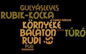 Az 5 leginkább hiányolt hungarikum Büszke: Rubik-kocka, Túró Rudi, Balaton és környéke, gulyásleves, mangalica Kritikus: Rubik-kocka, puli, Balaton és környéke,