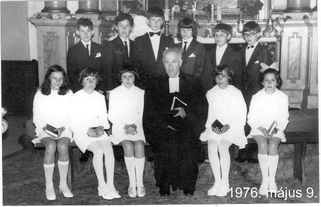 1976. május 9. Babos Zoltán Mk., Berebora Attila Gy., Fülöp László Kf., Gerencsér Katalin Zsh.