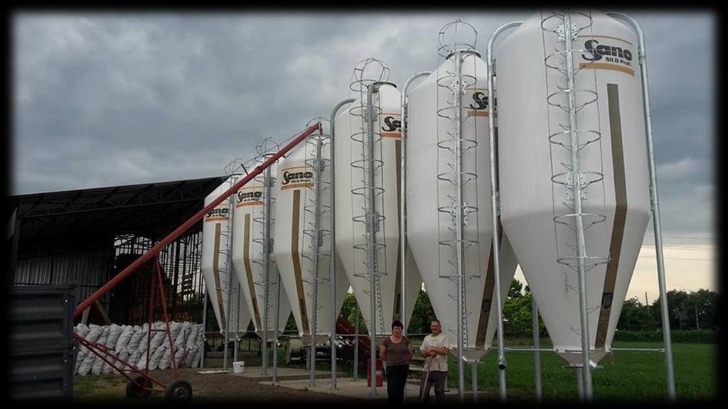 7. kép: Takarmány tárolók a Vojcsena farmon 7.1. Tejfeldolgozás A tejtermékek olyan készítmények, melyekben a tej összetevői koncentráltan találhatóak.