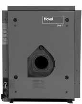 Hoval Uno-3 (110-360) Cikkszámok Hoval Uno-3 olajtüzelésű kompakt hőközpont Cikkszám Háromhuzamú, alacsony hőmérsékletű kazán kazánszabályozás, égő és zajcsillapító burkolat nélkül.
