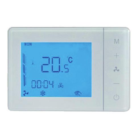 beállítási pont elérésével a kívánt érték szintentartása. A termosztát MOD-BUS interfésszel is rendelkezik központi felügyeleti rendszerekhez.