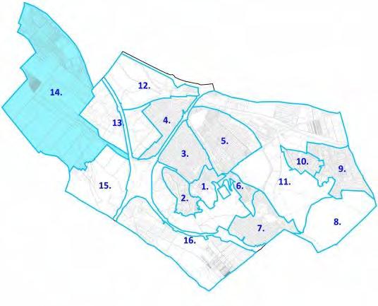 12. Tó-park környezete A Tó-park városrész a település északi, Budaörssel és Biatorbággyal közös határán helyezkedik el.