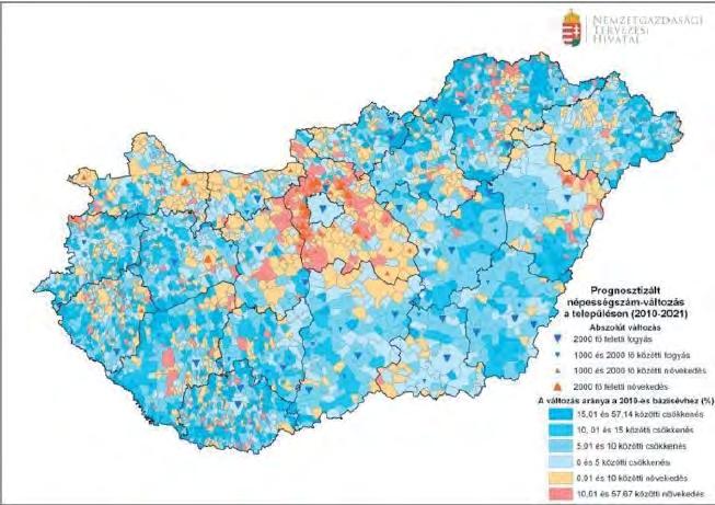 T2. ábra: A lakónépesség száma az Érdi járásban 2014-ben (fő) Adatok forrása: Lechner Nonprofit Kft.