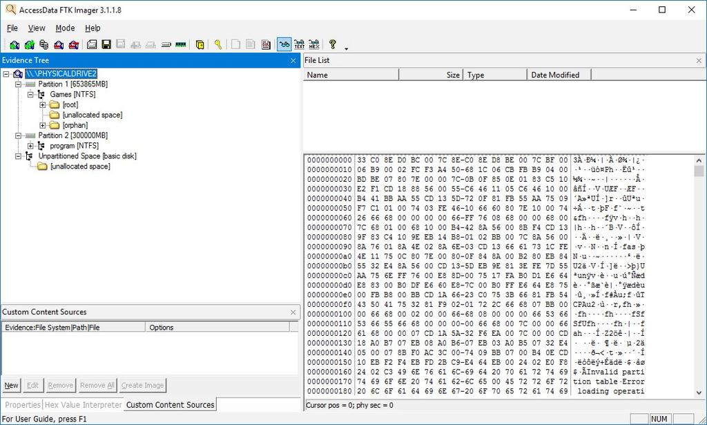 15.14 AccessData FTK Imager 214 27.