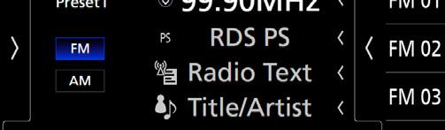 További részletekért lásd: Automatikus memória (41. oldal). [PTY] (csak FM) A beállított programtípus szerinti programot keres.