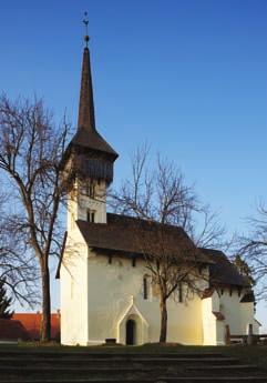 CSARODA, REFORMÁTUS TEMPLOM Ottó, aki a templomot ekkor felmérte, 27 a torony és a támpillérek javítását tartotta indokoltnak, és javaslatára Gerecze Péter megkezdte a falképek feltárását, 28