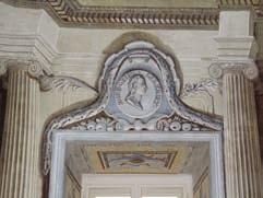 AZ UNGVÁRI SZENT KERESZT GÖRÖGKATOLIKUS SZÉKESEGYHÁZ ÉS A PÜSPÖKI PALOTA KONZISZTÓRIUMI TERMÉNEK FALKÉPEI 2. II. József portréja.