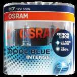 800,- Ft bruttó 06-100-0106-04 OSRAM IZZÓ 12V 55W H7, COOL BLUE INTENSE DUOBOX 4.