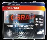200,- Ft bruttó 06-100-0106-06 OSRAM IZZÓ 12V 55W H7, NIGHT BREAKER UNLIMITED DUOBOX + 20%