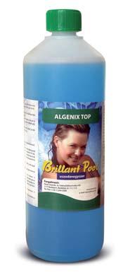 BRILLANT POOL ALGAÖLÔK / ALGAECIDE KIDS CARE: Alga- és gombaölô fertôtlenítôszer, 5 x 50 ml kiszerelésben.