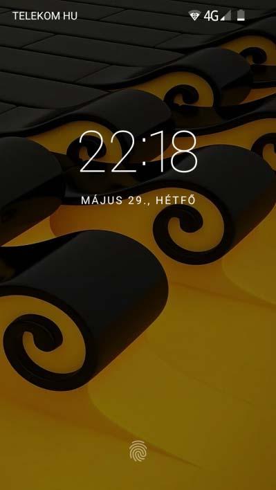 A rendszer alapszintű használata FŐKÉPERNYŐ Első bekapcsolás után az alábbi