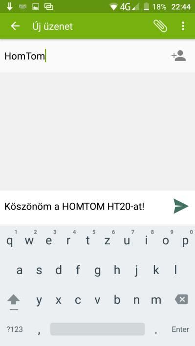 Nyomja meg a kezdőlapon az ÜZENETEK gombot ( ). 2. Az üzenetek beállításaihoz a gombbal férhet hozzá- 3. A gombbal hozhat létre új üzenetet. 4.