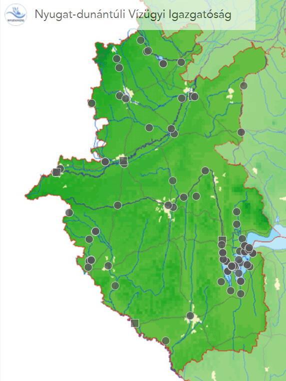 Távmérő hálózat kialakítása, fejlődése 2000-es évek: - távmérő hálózat egységesítése és országos hálózatba integrálása - Árvízi célú és Kis-Balaton, Zala távmérő rendszert