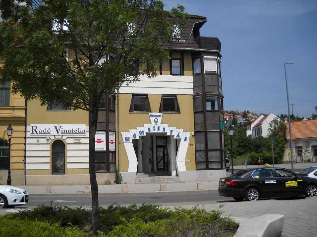 A mai Őrangyal Gyógyszertár az úttest túlsó