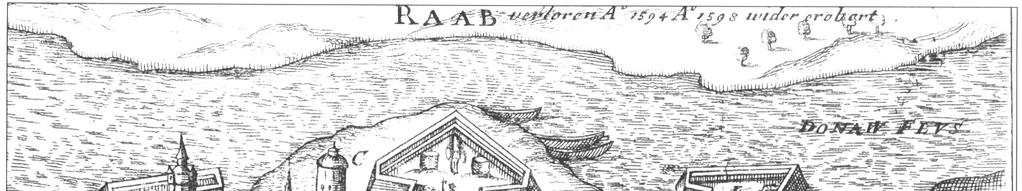 Gyır katonai szerepe a XVI. század 30-as éveitıl kezdıdıen növekedett. Az 1526-os Mohácsi csatavesztés után az ország végvári hadviselésre kényszerült.